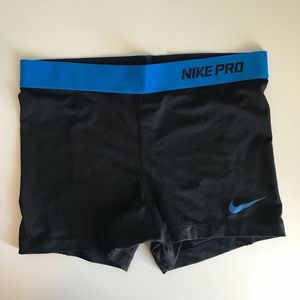 Nike Pro Black Dri Fit Compression Shorts